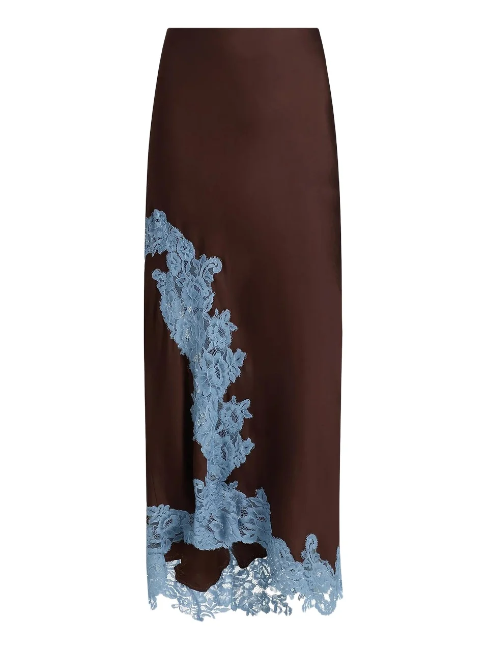 A.L.C. A. L.C. Women's Olivia Contrast Lace-Trim Maxi Skirt