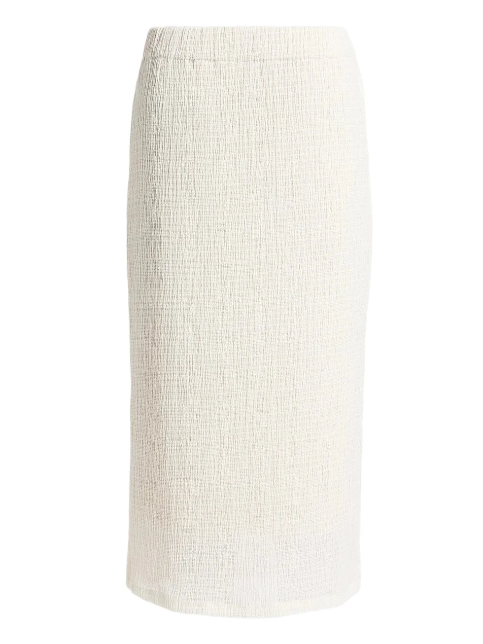 Women's Shadow Grid Knit Midi-Skirt Women's Shadow Grid Knit Midi-Skirt