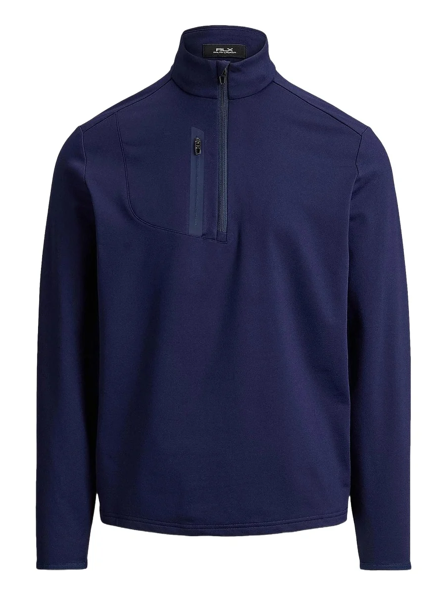 Men's Luxury Jersey Quarter-Zip Sweatshirt
