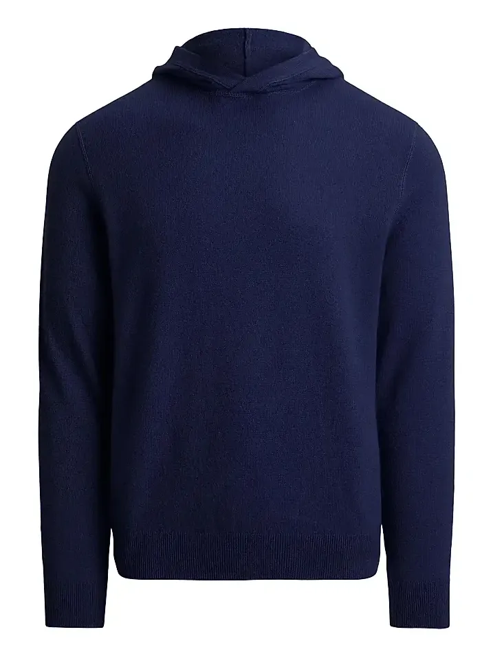 Men's Cashmere Knit Hoodie Men's Cashmere Knit Hoodie