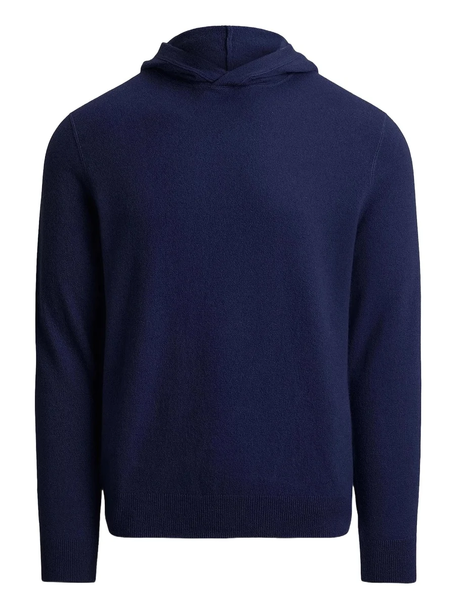 Men's Cashmere Knit Hoodie