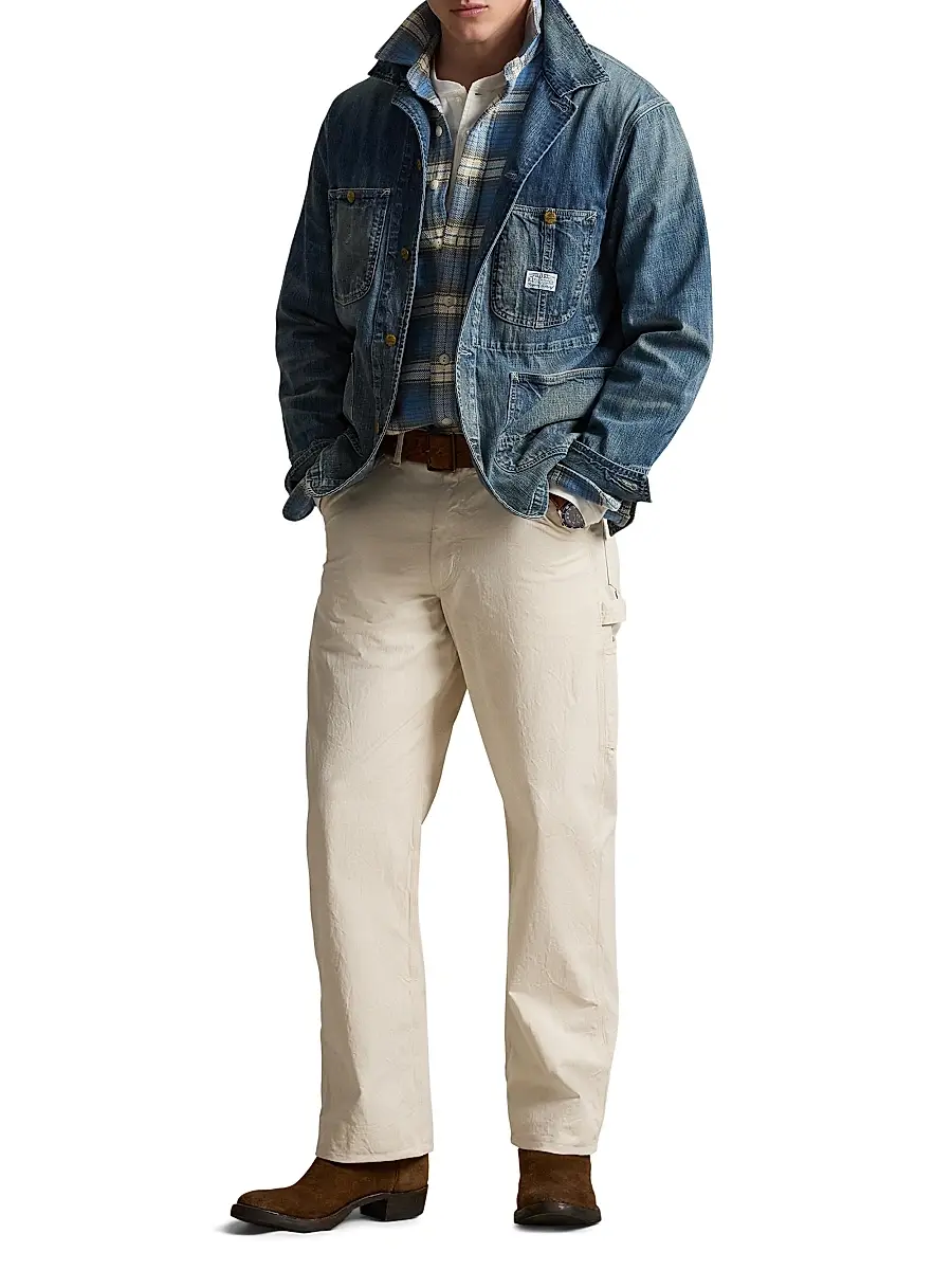 Polo Ralph Lauren Men's Standard Cotton Twill Carpenter Pants | Thumbnail 2 Polo Ralph Lauren Men's Standard Cotton Twill Carpenter Pants | Thumbnail 2