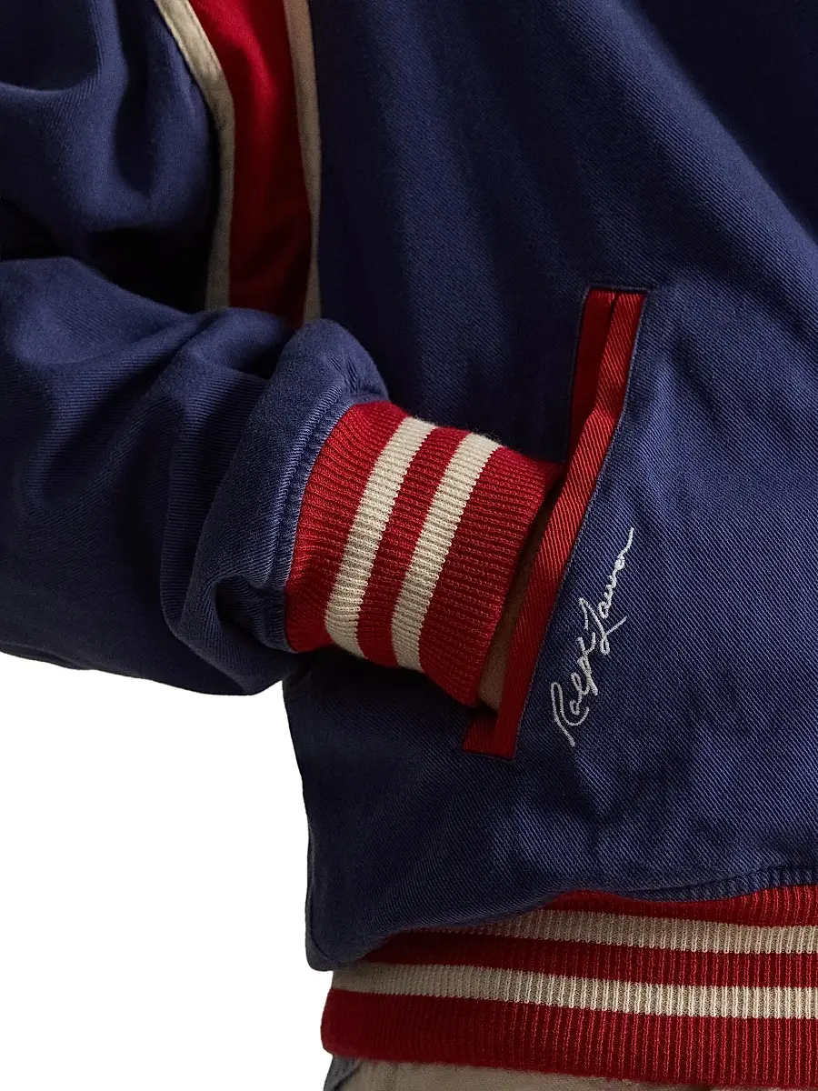Polo Ralph Lauren Men's Yankees Heritage Twill Bomber Jacket | Thumbnail 6