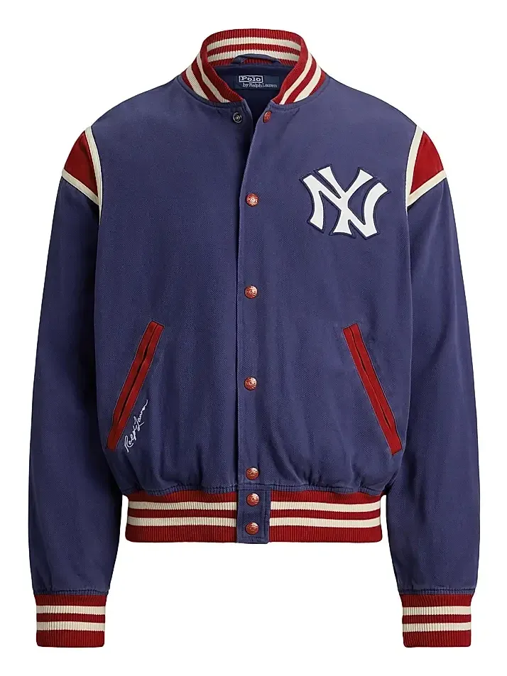 Polo Ralph Lauren Men's Yankees Heritage Twill Bomber Jacket
