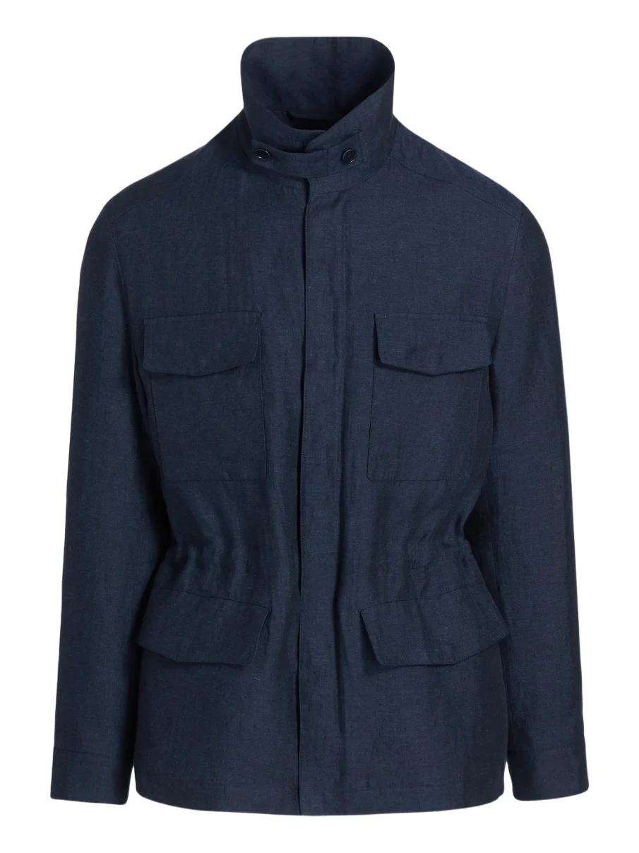 Men's Linen Field Jacket
