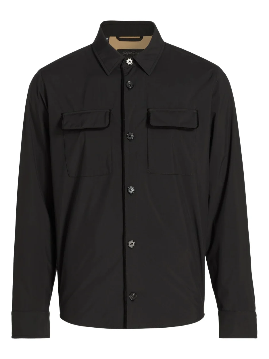 Saks Fifth Avenue Men's Techno Double-Pocket Overshirt