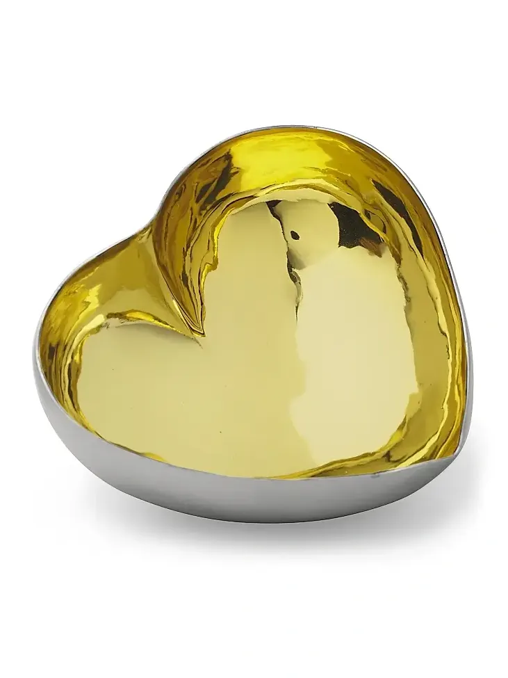 Michael Aram Goldtone Heart Dish