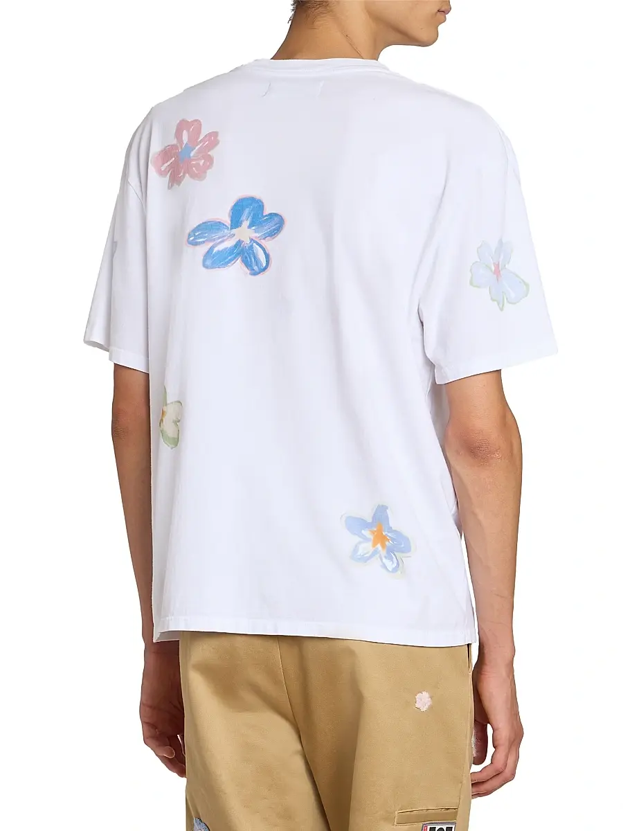 Nahmias Men's Daydreaming Super Bloom Boxy T-Shirt | Thumbnail 5 Nahmias Men's Daydreaming Super Bloom Boxy T-Shirt | Thumbnail 5