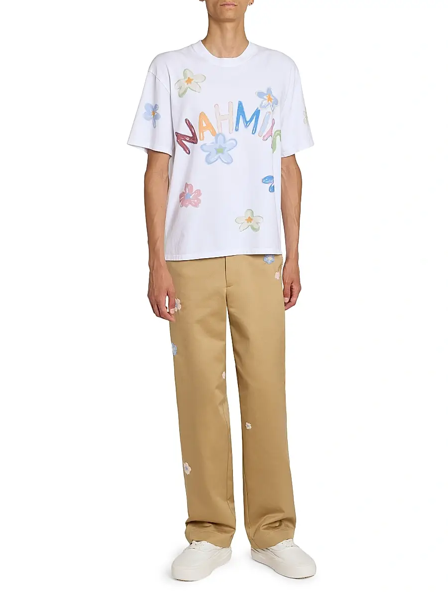 Nahmias Men's Daydreaming Flower Worker Pants | Thumbnail 2 Nahmias Men's Daydreaming Flower Worker Pants | Thumbnail 2