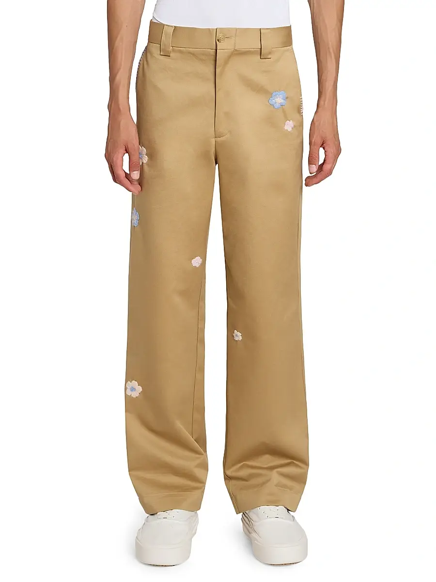 Nahmias Men's Daydreaming Flower Worker Pants | Thumbnail 3 Nahmias Men's Daydreaming Flower Worker Pants | Thumbnail 3