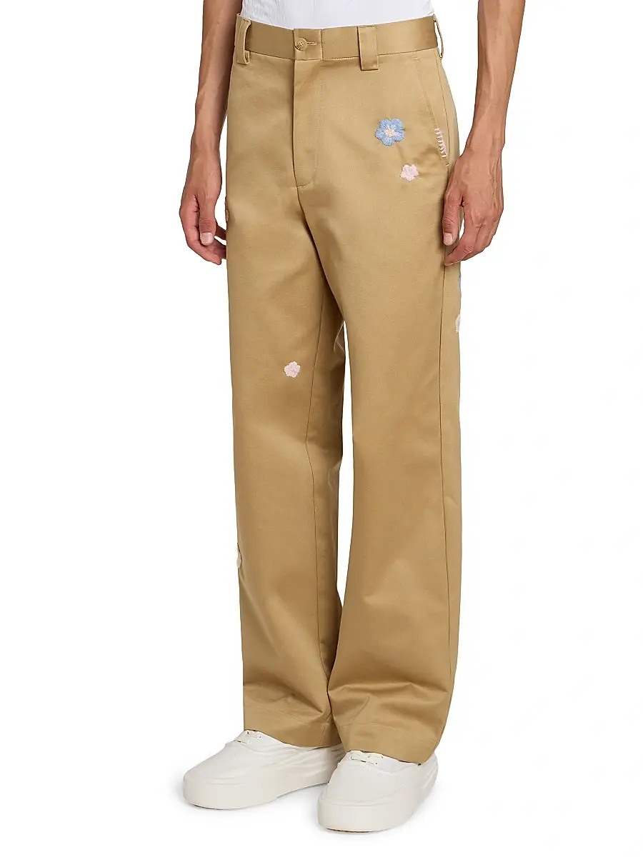 Nahmias Men's Daydreaming Flower Worker Pants | Thumbnail 4 Nahmias Men's Daydreaming Flower Worker Pants | Thumbnail 4