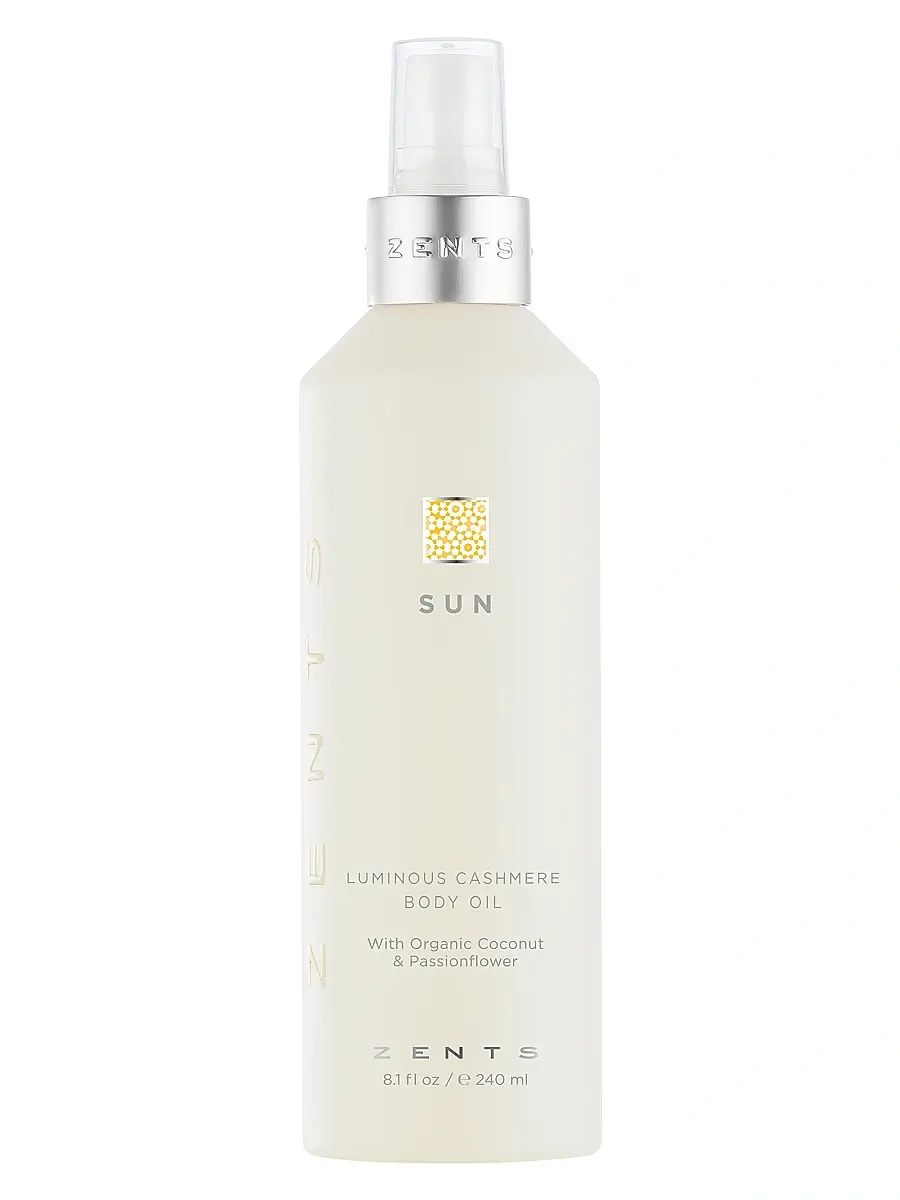 Zents Sun Luminous Cashmere Body Oil | Image 1 Zents Sun Luminous Cashmere Body Oil | Image 1