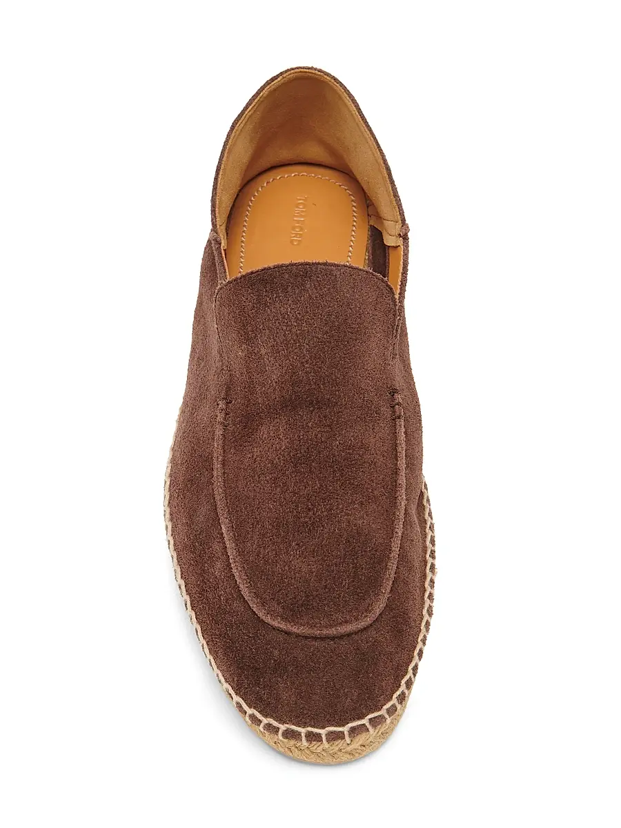 Tom Ford Men's Suede Espadrille Loafers | Thumbnail 4 Tom Ford Men's Suede Espadrille Loafers | Thumbnail 4