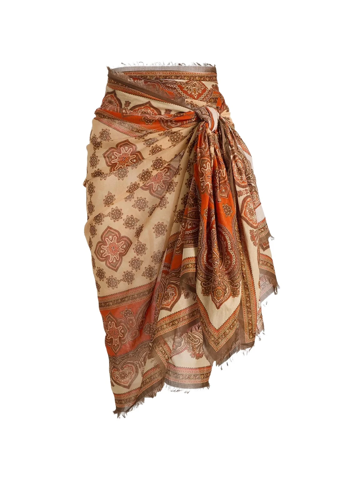 Zimmermann Women's Paisley Cotton Pareo