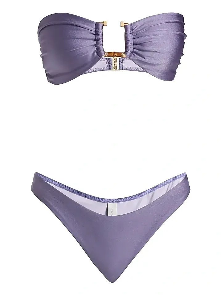 Zimmermann Women's Indra Bamboo Trim Bikini