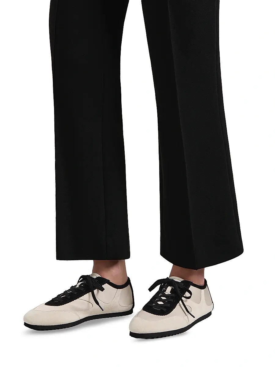A Emery A. Emery Women's Adams Suede Low-Top Sneakers | Thumbnail 2 A Emery A. Emery Women's Adams Suede Low-Top Sneakers | Thumbnail 2