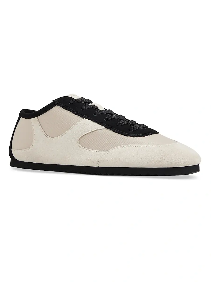 A Emery A. Emery Women's Adams Suede Low-Top Sneakers | Thumbnail 3 A Emery A. Emery Women's Adams Suede Low-Top Sneakers | Thumbnail 3