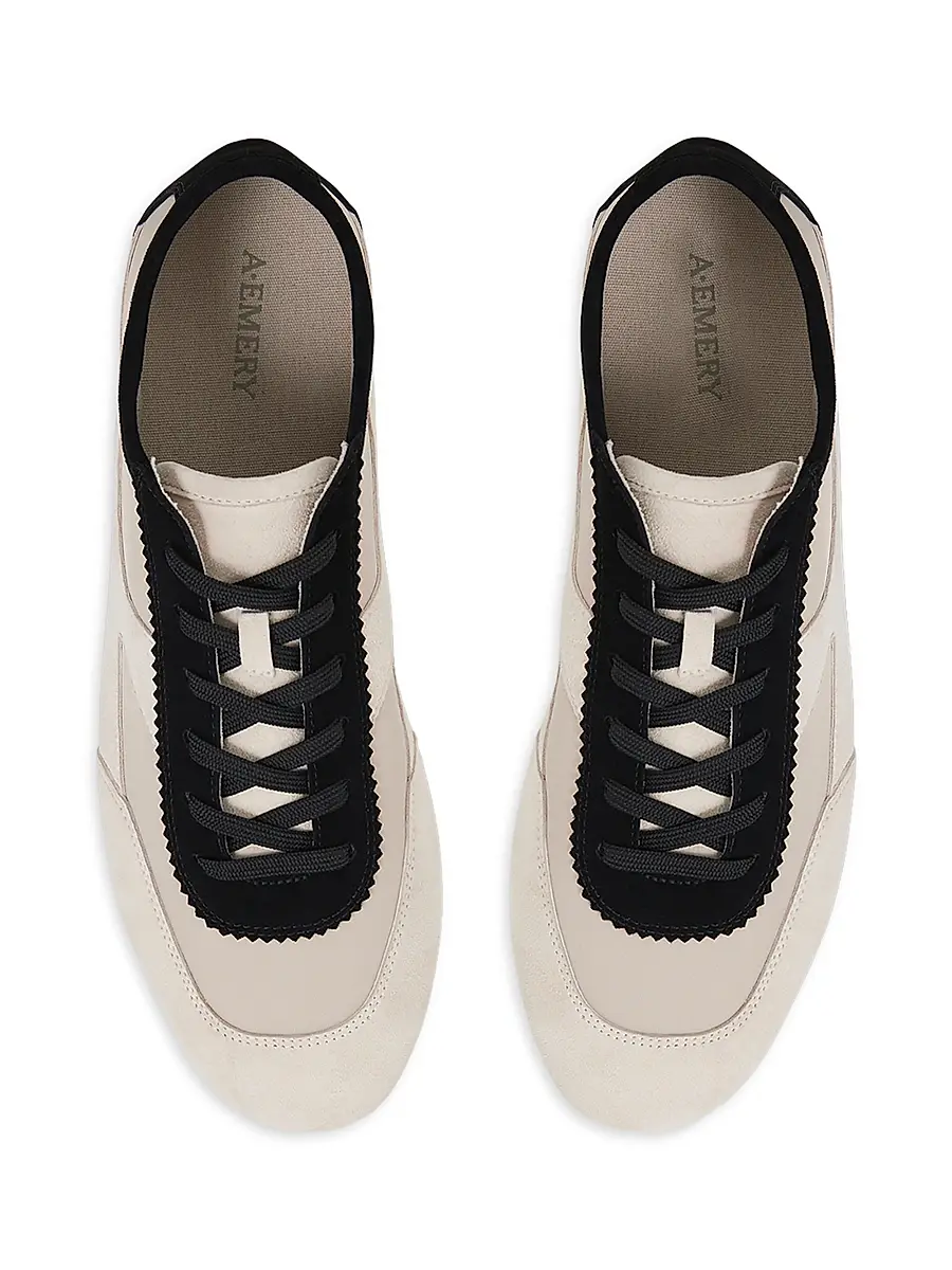 A Emery A. Emery Women's Adams Suede Low-Top Sneakers | Thumbnail 4 A Emery A. Emery Women's Adams Suede Low-Top Sneakers | Thumbnail 4