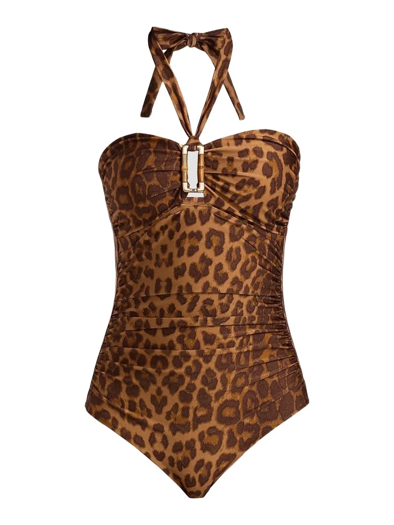 Zimmermann Women's Mahon Bamboo-Link One-Piece Swimsuit