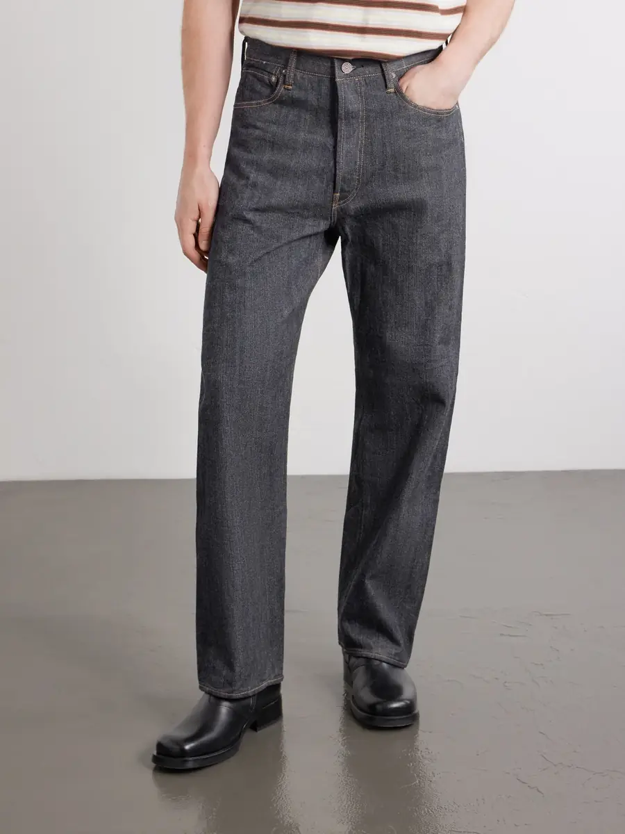 Visvim Social Sculpture Wide-Leg Jeans - Men | Thumbnail 3 Visvim Social Sculpture Wide-Leg Jeans - Men | Thumbnail 3