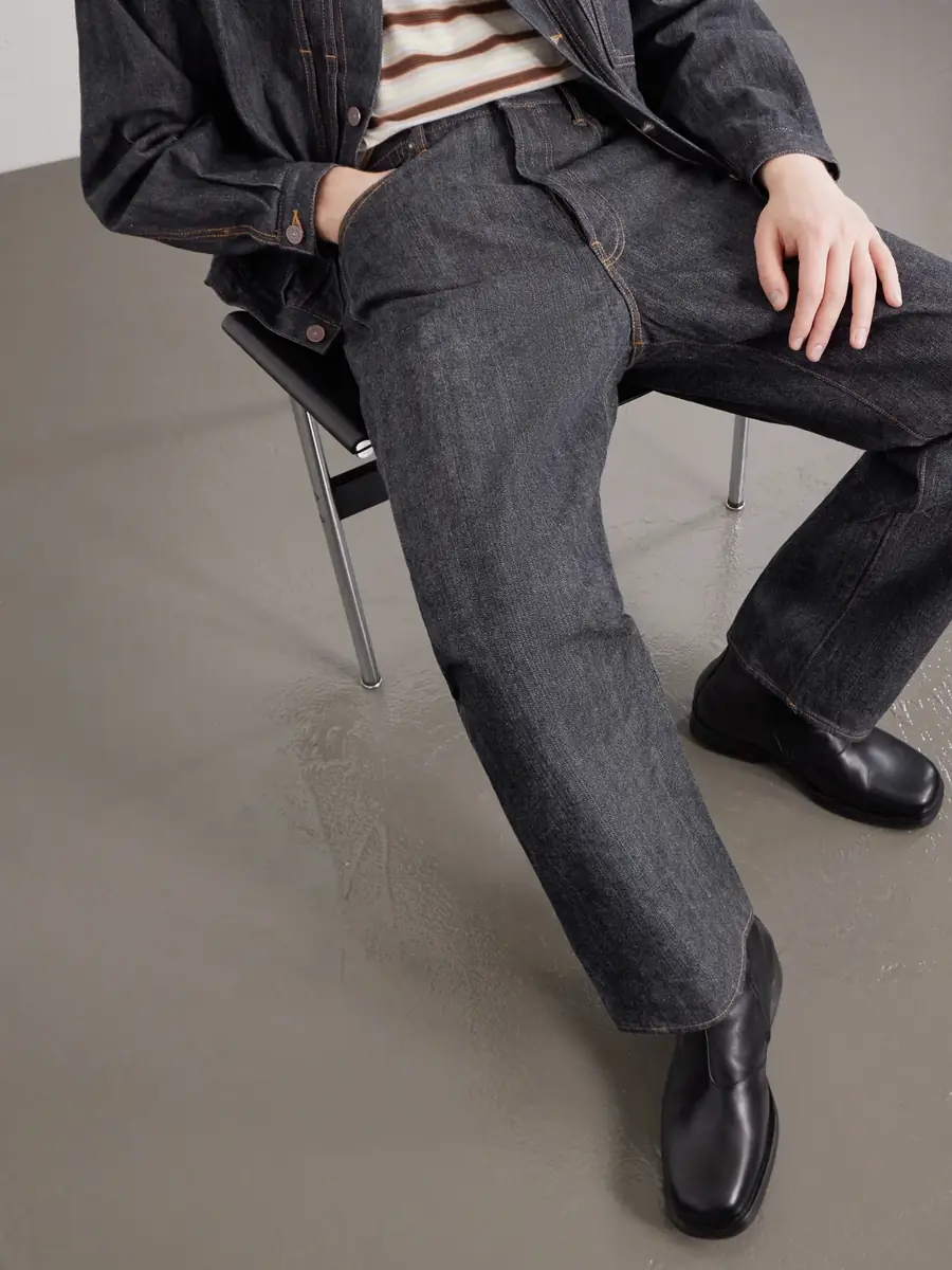 Visvim Social Sculpture Wide-Leg Jeans - Men | Thumbnail 5 Visvim Social Sculpture Wide-Leg Jeans - Men | Thumbnail 5