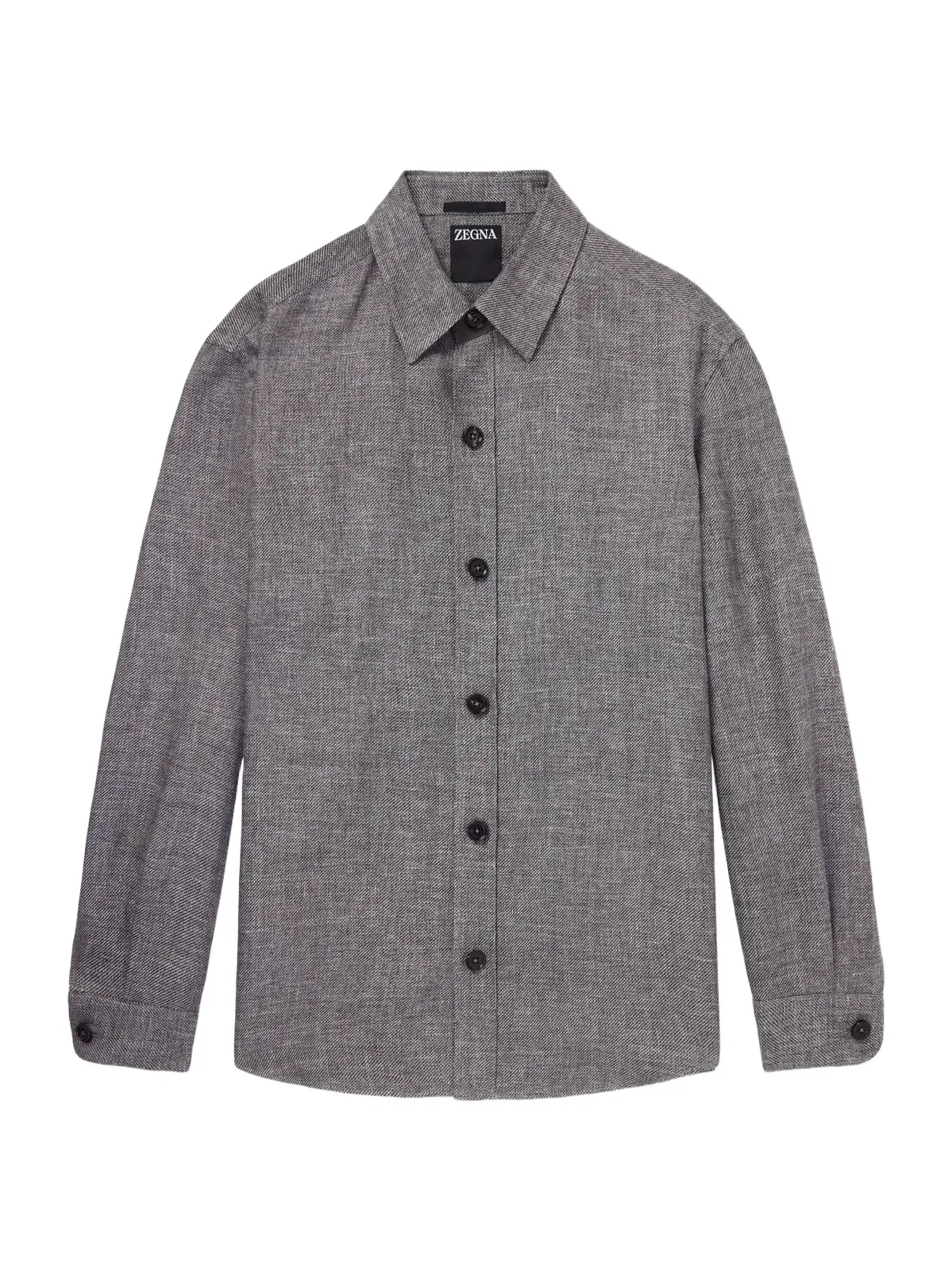Zegna Cashmere, Linen and Silk-Blend Overshirt - Men