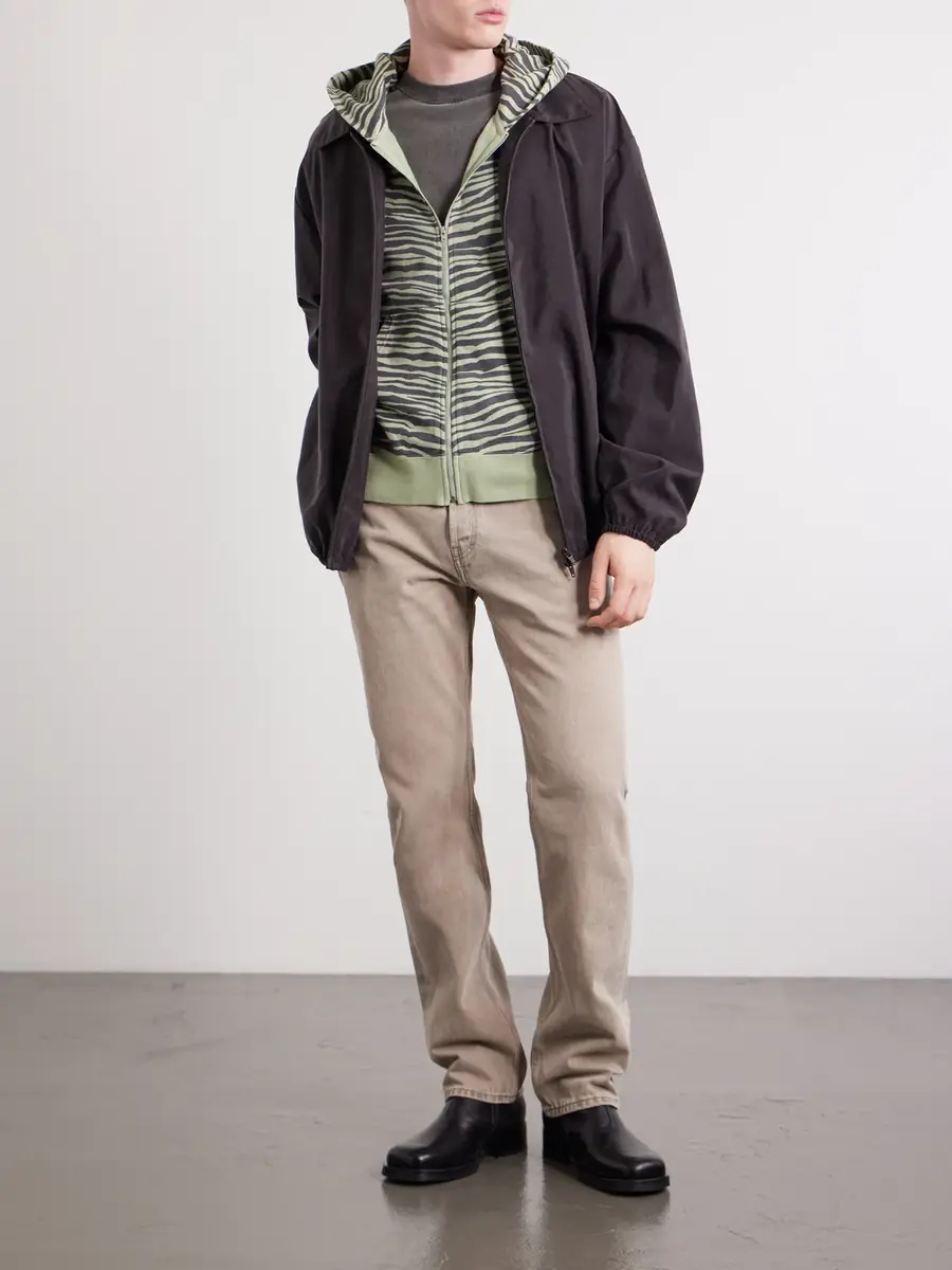 Visvim Jumbo Printed Cotton Zip-Up Hoodie - Men | Thumbnail 2 Visvim Jumbo Printed Cotton Zip-Up Hoodie - Men | Thumbnail 2