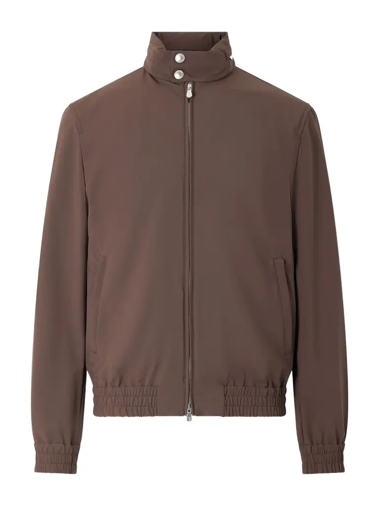 Brunello Cucinelli Shell Hooded Harrington Jacket - Men | Image 1 Brunello Cucinelli Shell Hooded Harrington Jacket - Men | Image 1