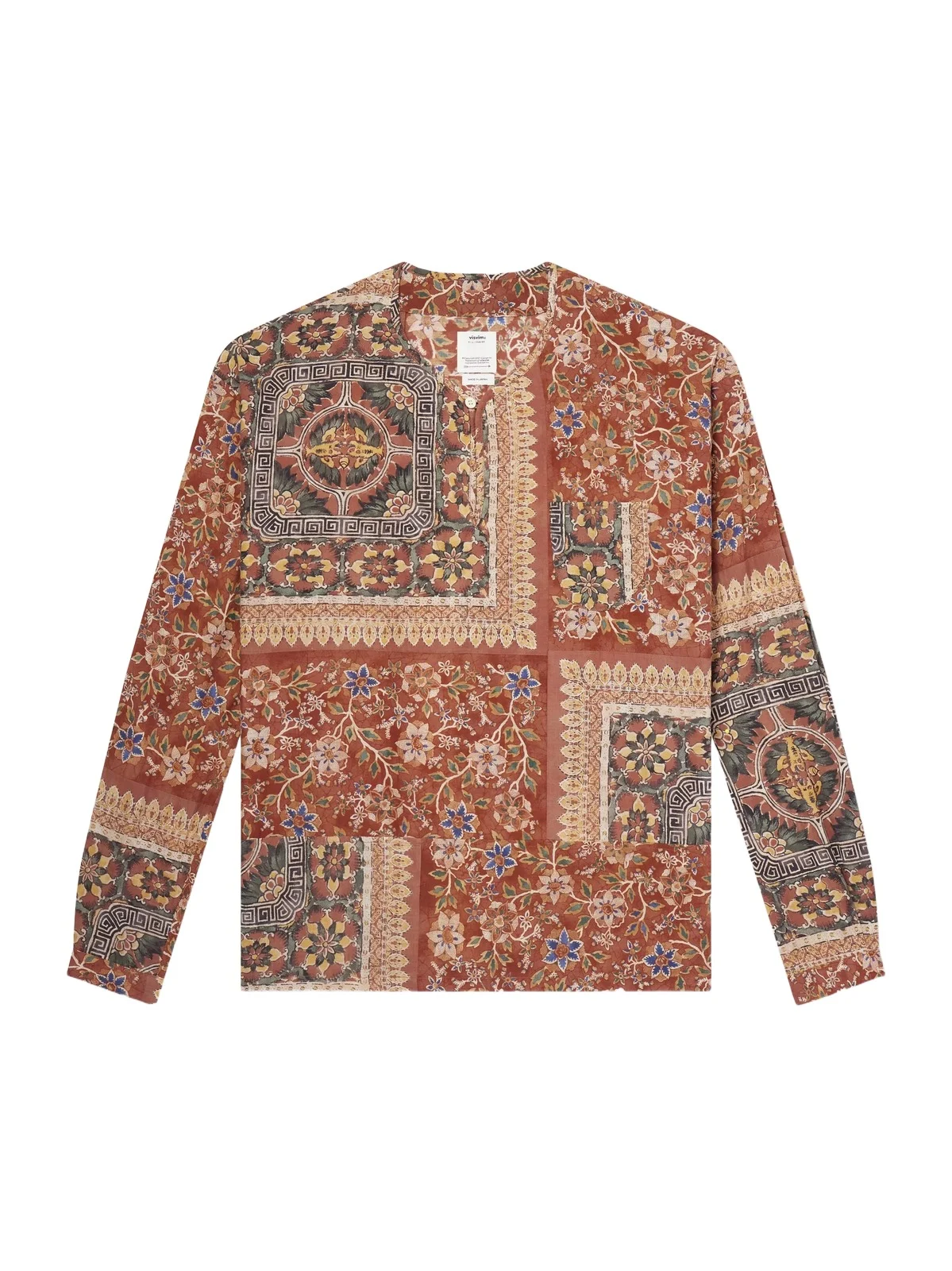 Bandana-Print Cotton-Voile Shirt - Men Bandana-Print Cotton-Voile Shirt - Men