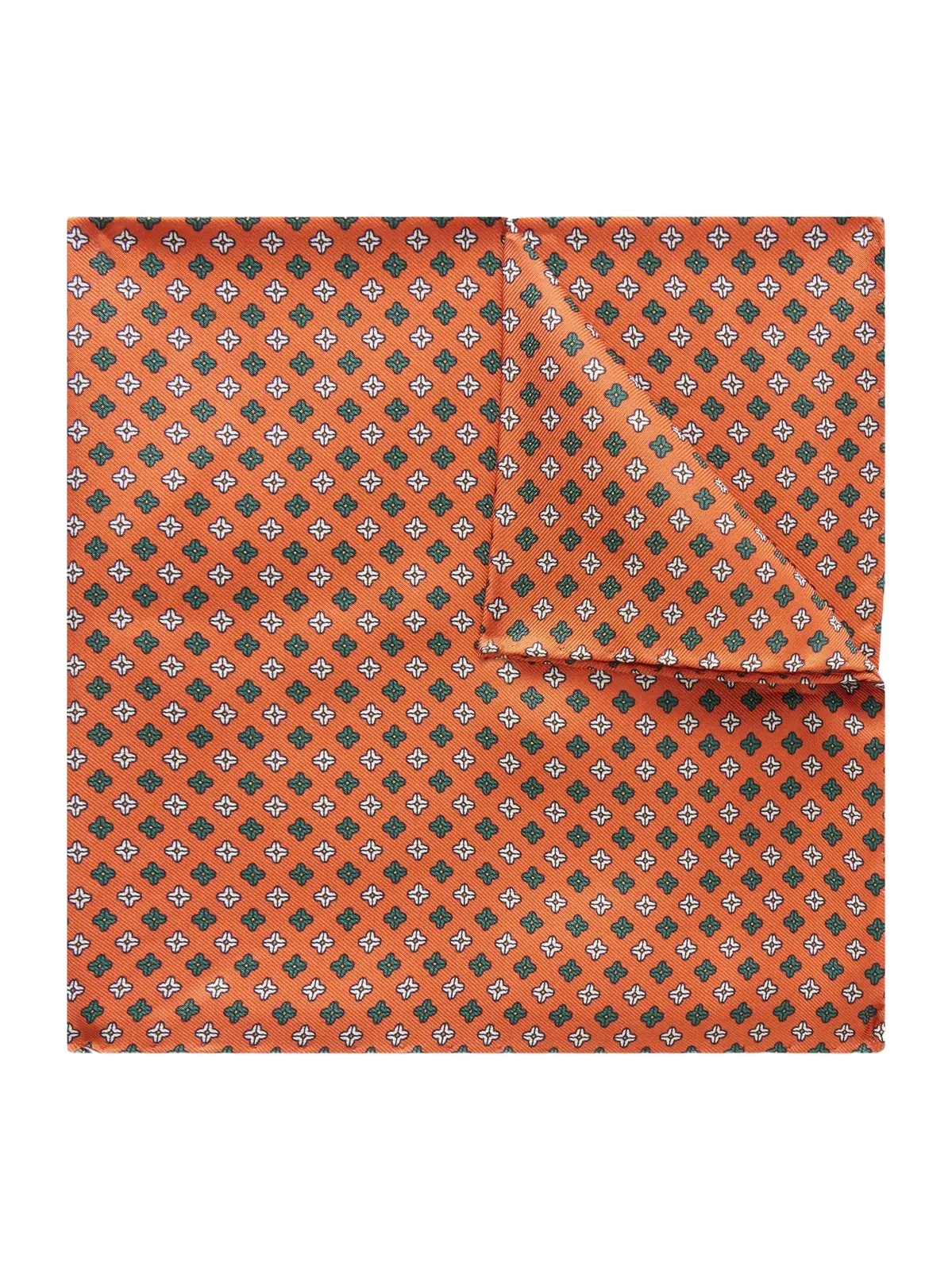 Printed Silk-Twill Pocket Square - Men