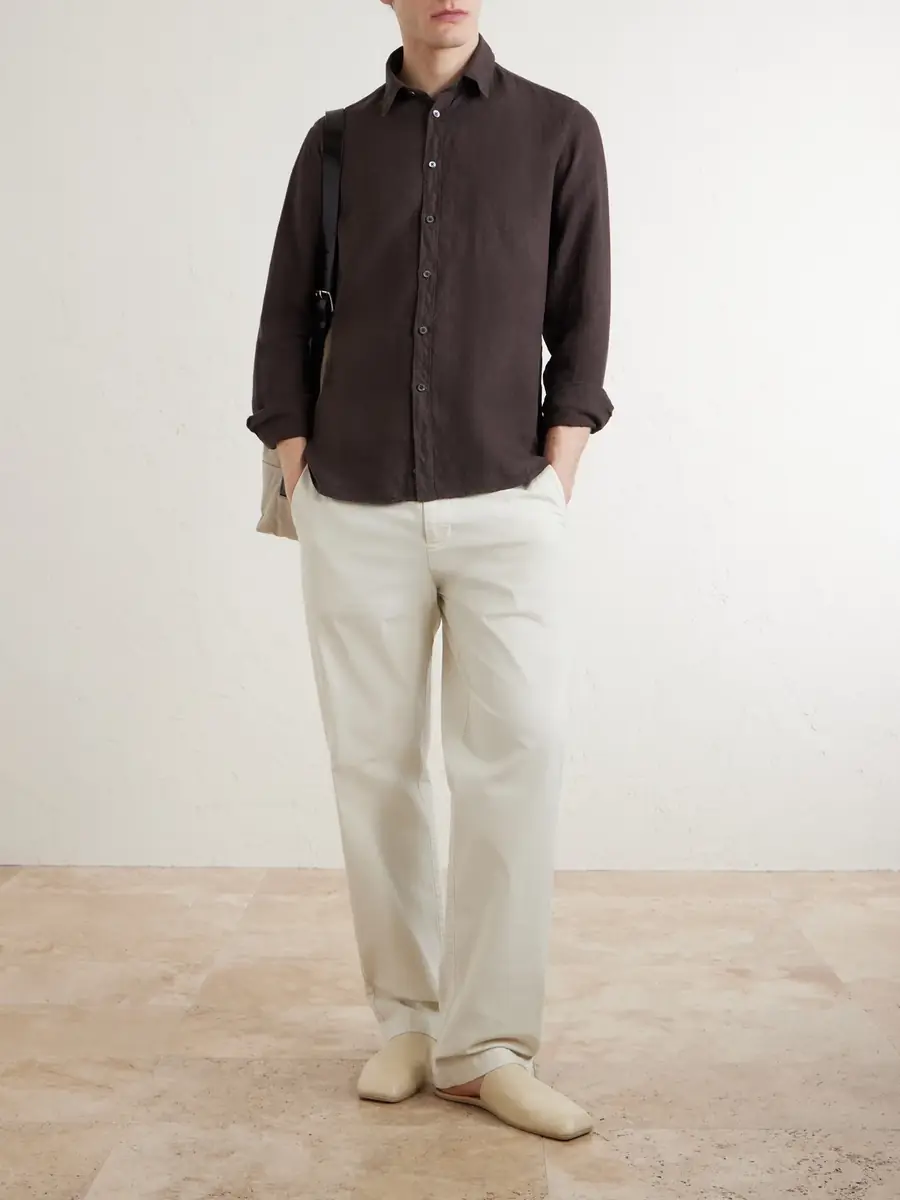 Canali Linen Shirt - Men | Thumbnail 2