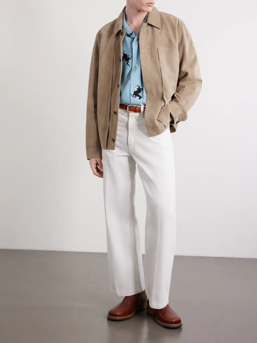 Visvim Crosby Camp-Collar Printed Woven Shirt - Men | Thumbnail 2