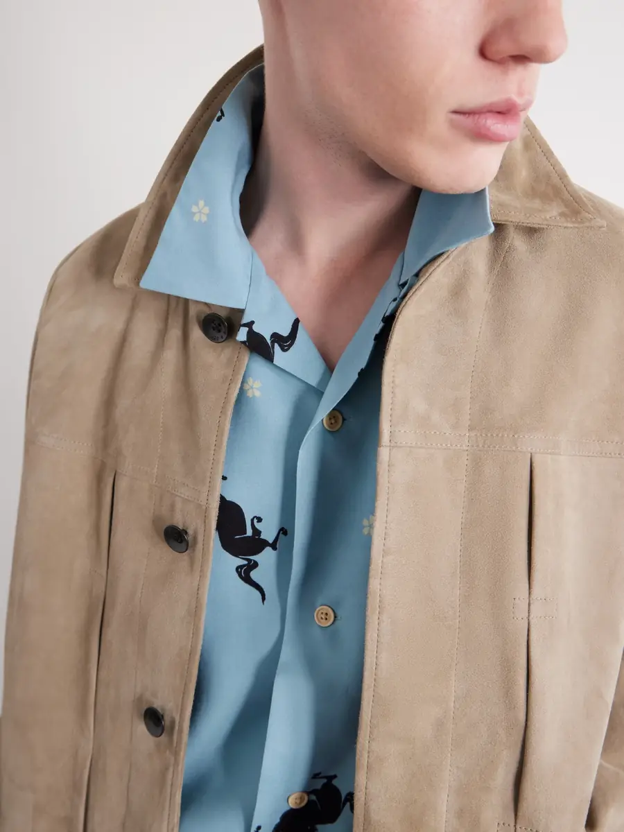 Visvim Crosby Camp-Collar Printed Woven Shirt - Men | Thumbnail 5