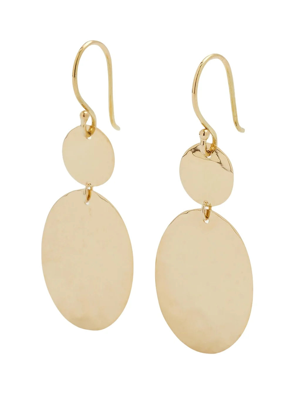 Crinkle Hammered Crazy 8 Earrings in 18K Gold Crinkle Hammered Crazy 8 Earrings in 18K Gold
