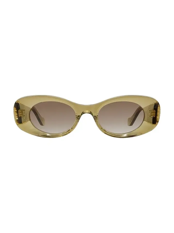 Anagram 49mm Oval Acetate Sunglasses