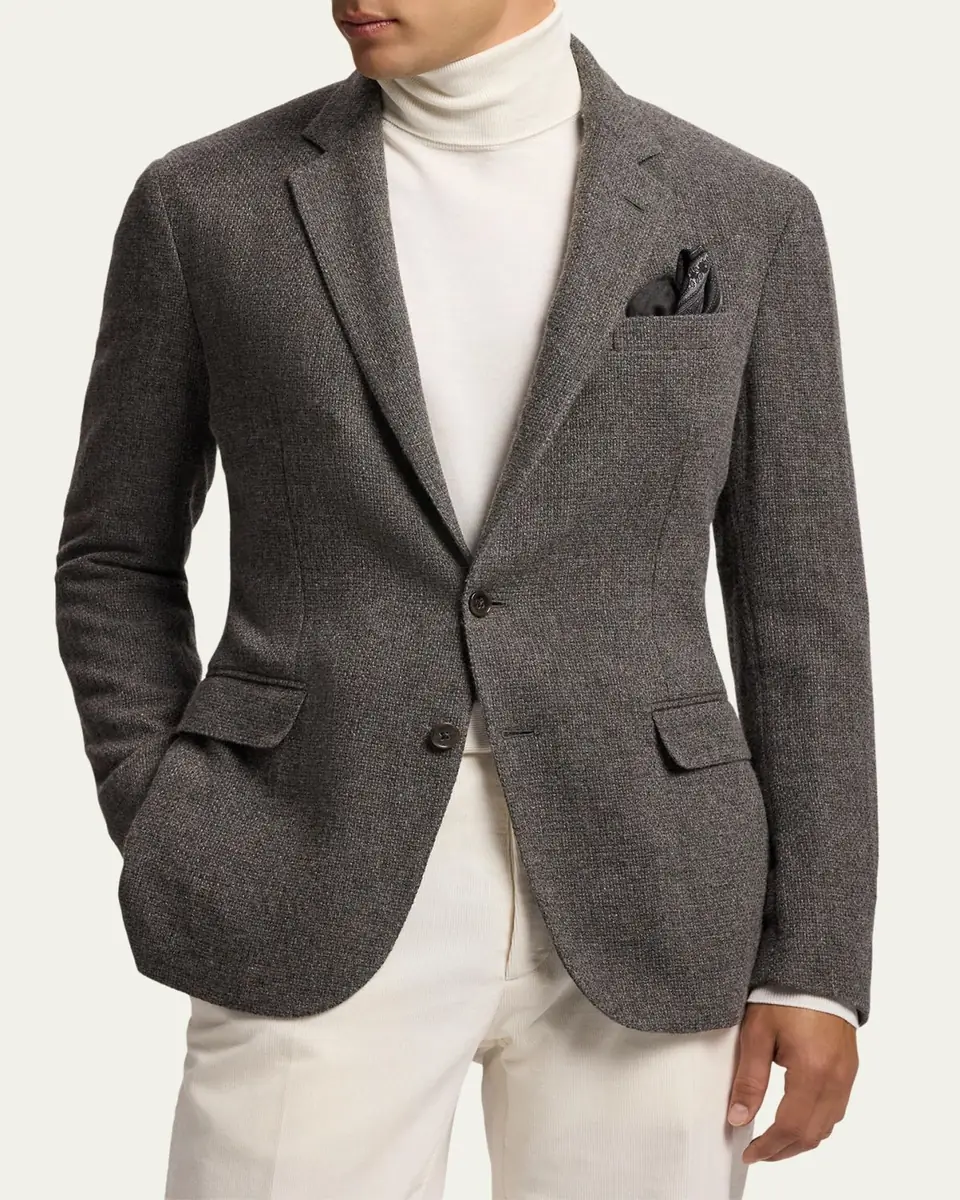 Ralph Lauren Purple Label Hadley Hand-Tailored Cashmere Jacket | Thumbnail 2 Ralph Lauren Purple Label Hadley Hand-Tailored Cashmere Jacket | Thumbnail 2