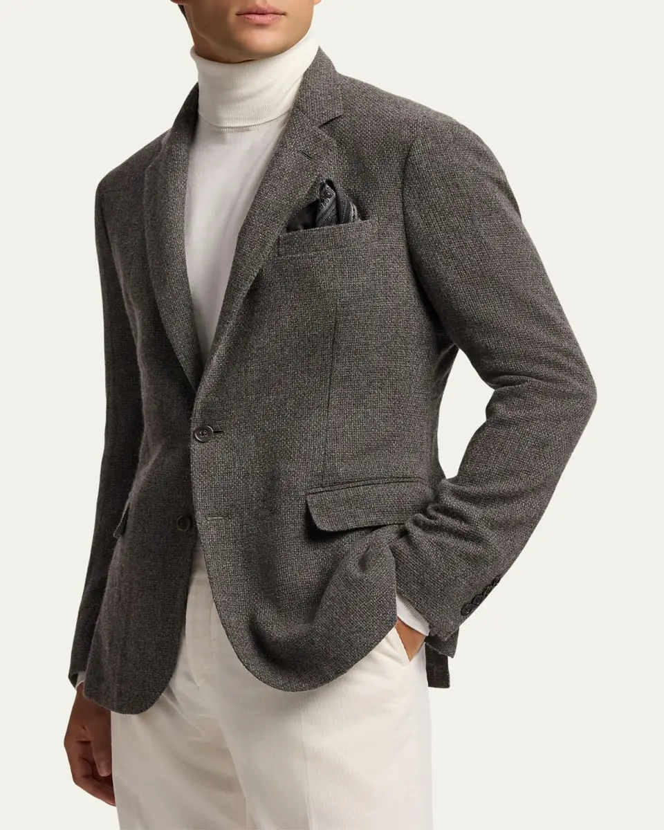 Ralph Lauren Purple Label Hadley Hand-Tailored Cashmere Jacket | Thumbnail 4 Ralph Lauren Purple Label Hadley Hand-Tailored Cashmere Jacket | Thumbnail 4