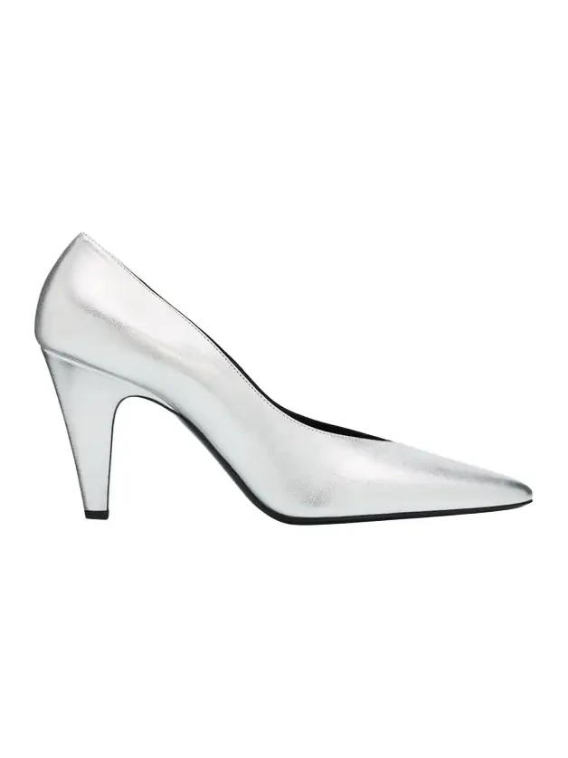 90mm Metallic Leather Pumps 90mm Metallic Leather Pumps