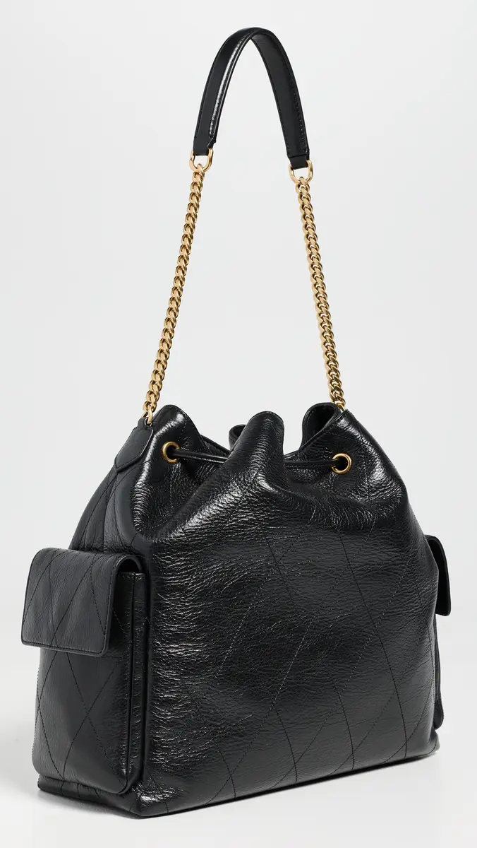 Tory Burch Charlie Quilted Large Drawstring Shoulder Bag | Thumbnail 4 Tory Burch Charlie Quilted Large Drawstring Shoulder Bag | Thumbnail 4
