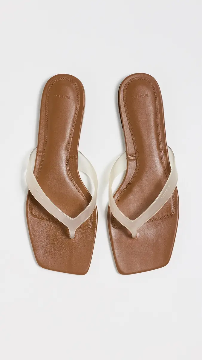 Vince San Juan Jelly Sandals Clear | Thumbnail 2