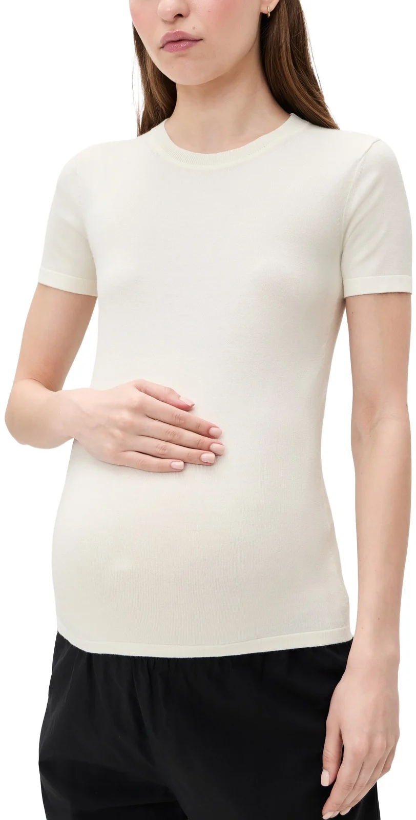 Hatch The Softsculpt Knit Maternity Tee