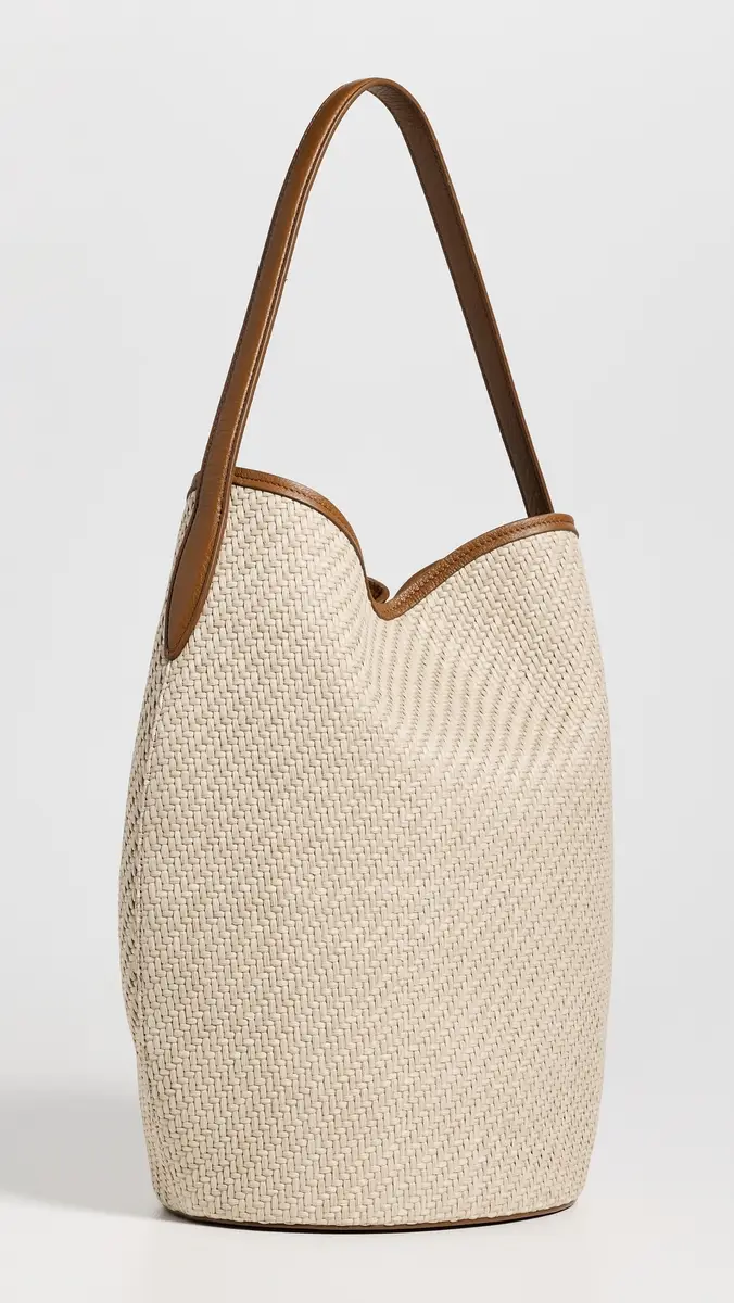 Liffner Belted Large Raffia Bucket Bag | Thumbnail 4 Liffner Belted Large Raffia Bucket Bag | Thumbnail 4