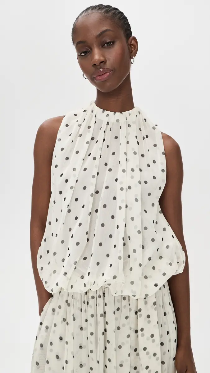 MSGM Polka Dot Top | Thumbnail 2 MSGM Polka Dot Top | Thumbnail 2