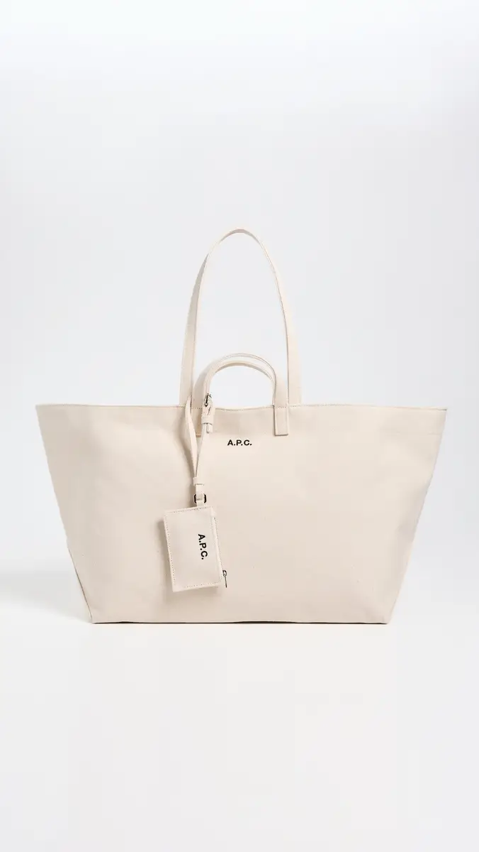 A.P.C. A. P.C. Le Drummer Toile Tote Bag | Thumbnail 2 A.P.C. A. P.C. Le Drummer Toile Tote Bag | Thumbnail 2