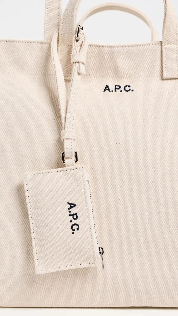 A.P.C. A. P.C. Le Drummer Toile Tote Bag | Thumbnail 5 A.P.C. A. P.C. Le Drummer Toile Tote Bag | Thumbnail 5