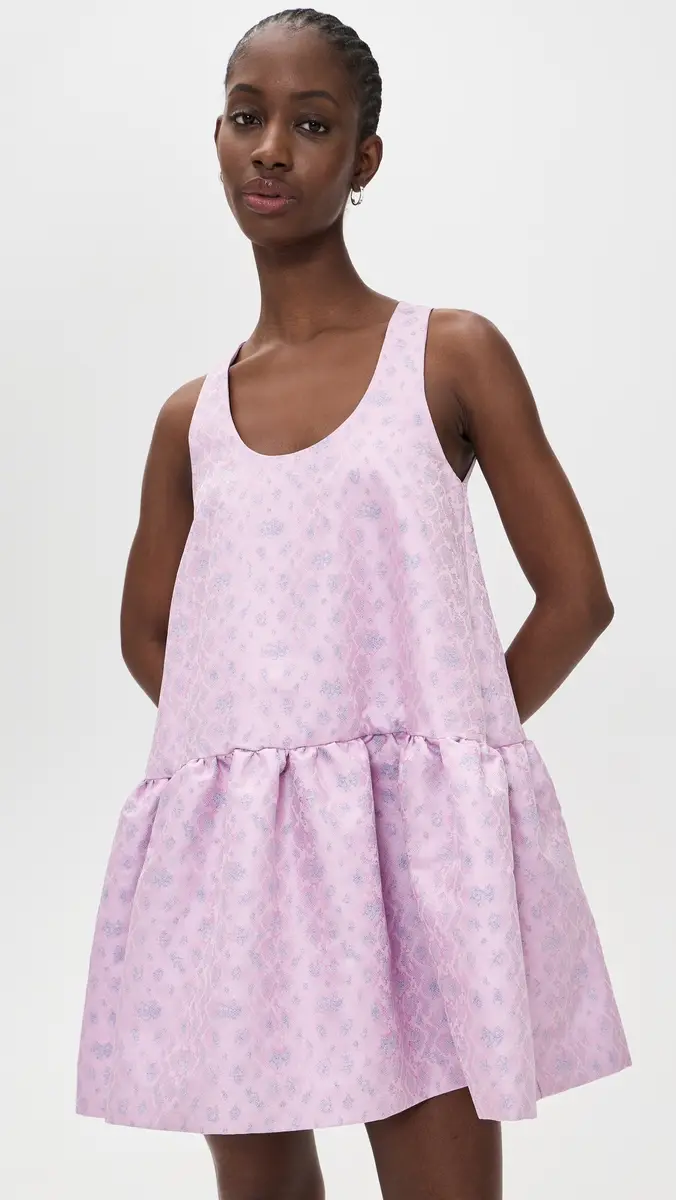 MSGM Jacquard Mini Dress | Thumbnail 2 MSGM Jacquard Mini Dress | Thumbnail 2
