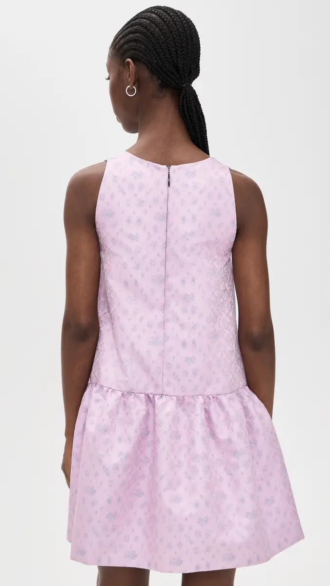 MSGM Jacquard Mini Dress | Thumbnail 3 MSGM Jacquard Mini Dress | Thumbnail 3