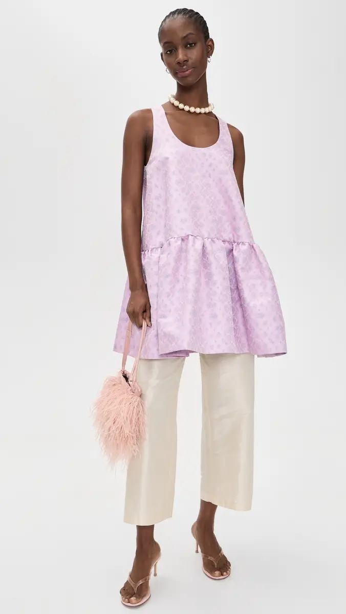 MSGM Jacquard Mini Dress | Thumbnail 5 MSGM Jacquard Mini Dress | Thumbnail 5
