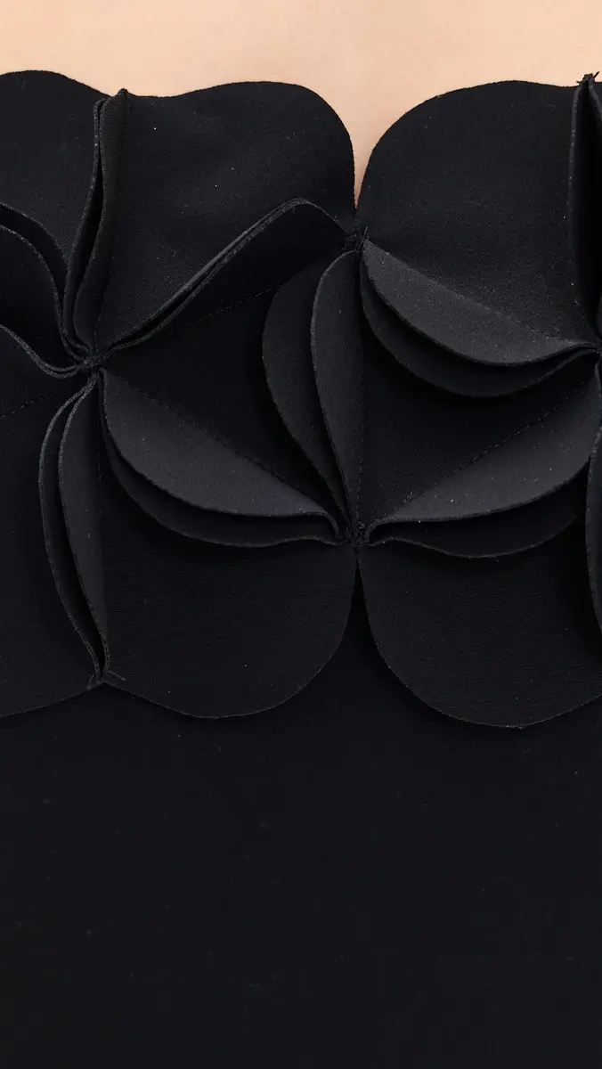 Karla Colletto Tess Bandeau One Piece with Shelf Bra Black | Thumbnail 6
