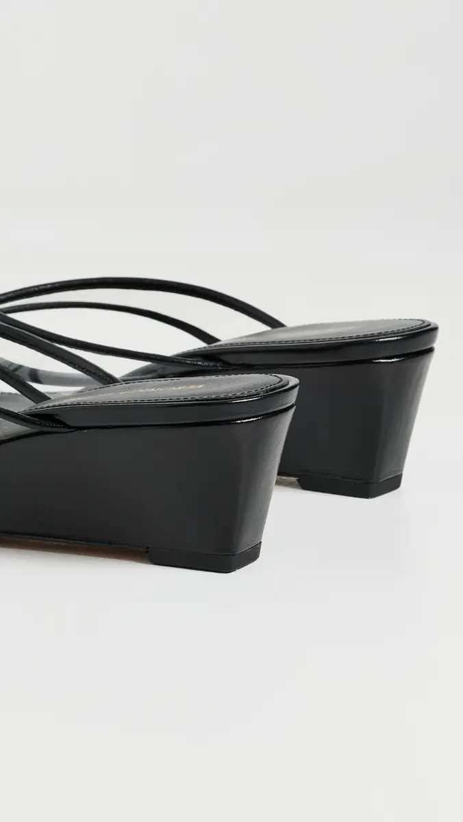 Veronica Beard Clea Jelly Wedge Sandals | Thumbnail 4 Veronica Beard Clea Jelly Wedge Sandals | Thumbnail 4